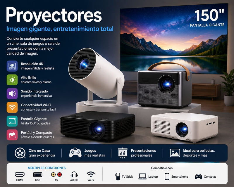 LÁMPARAS Y PROYECTORES