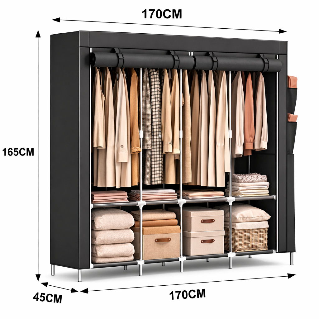 ARMARIO PLEGABLE DE TELA 88170-H