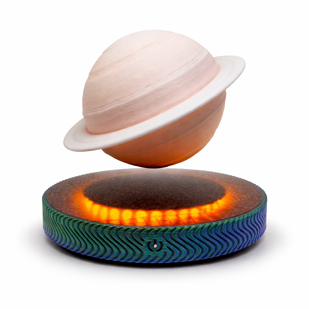 LAMPARA SATURNO LEVITATORIO